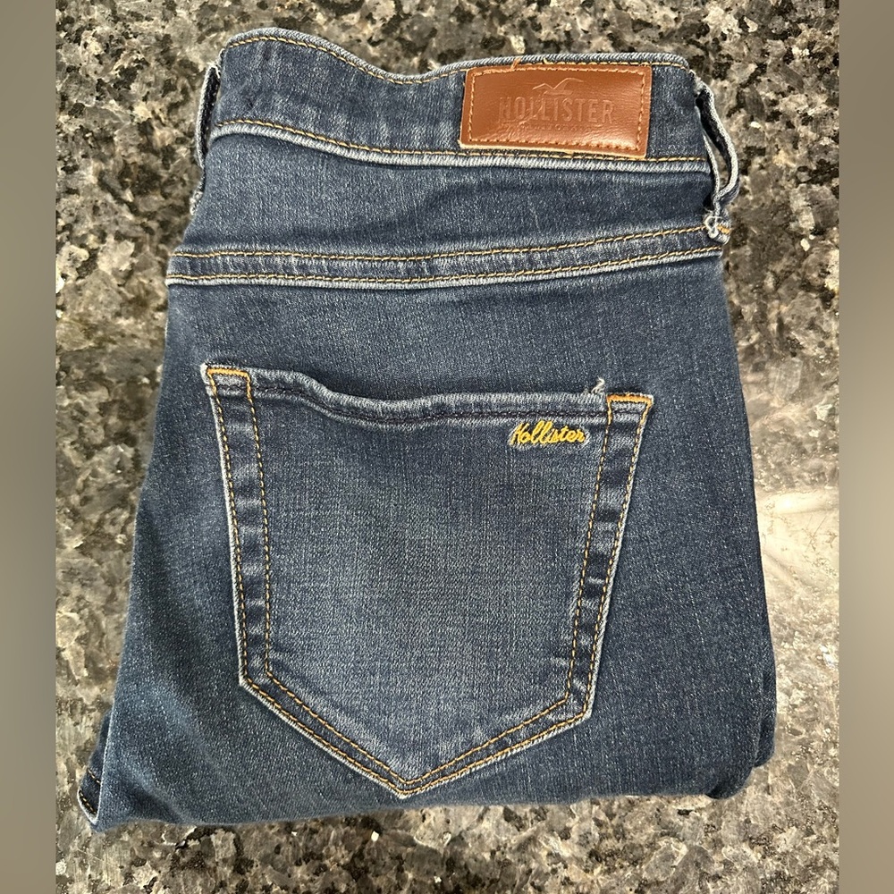 Hollister Dark Blue Holy Denim Jeans Size 5R